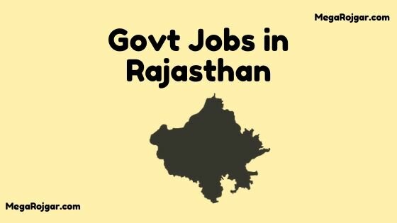 Govt Jobs in Rajasthan